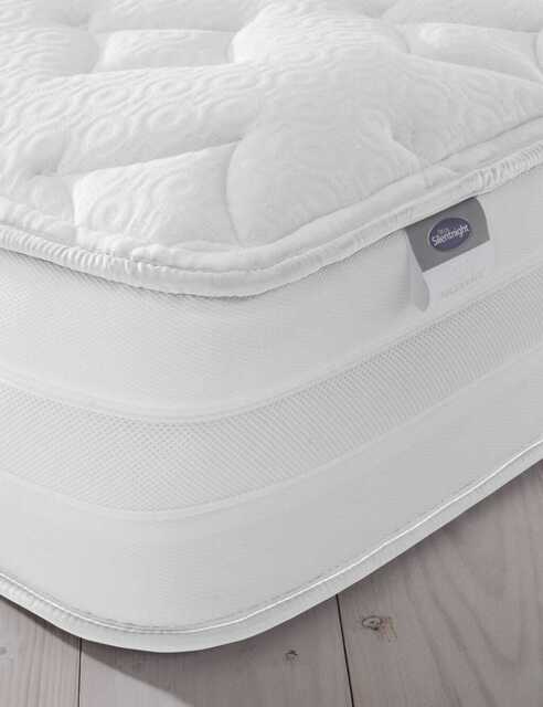 Silentnight 2000 Memory Foam Pocket Spring Medium Mattress White