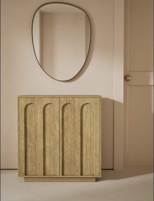 Gallery Direct Oslo 2 Door Sideboard Natural