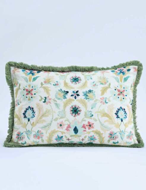MM Linen Linen Mix Freya Cushion Multi