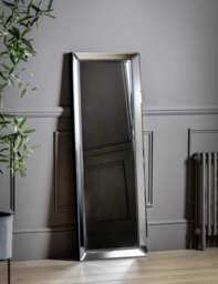 Gallery Direct Luna Extra Large Full Length Wall Mirror Silver