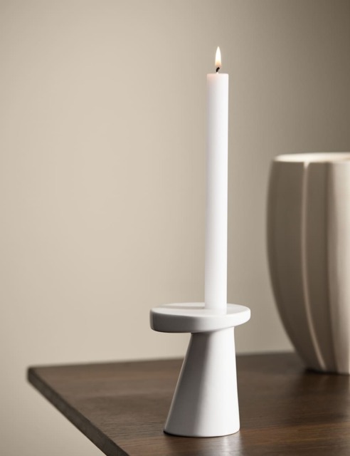 M&S X Kelly Hoppen Set of 4 Dinner Candles White
