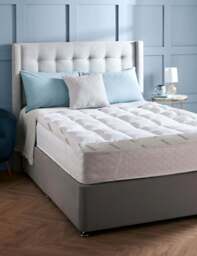 Silentnight Airmax 1000 Extra Deep Mattress Topper White