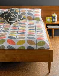Orla Kiely Pure Cotton Scribble Stem Duvet Cover Multi