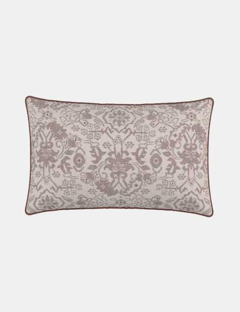 Bedeck of Belfast Pure Cotton Kassi Cushion Light Pink Mix