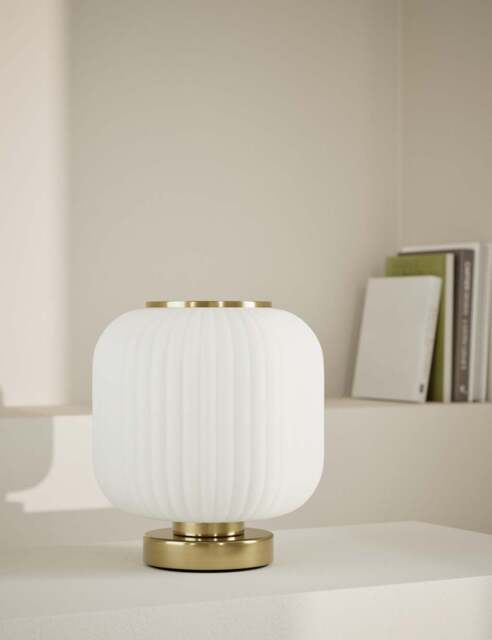 M&S Amelia Table Lamp Antique Brass