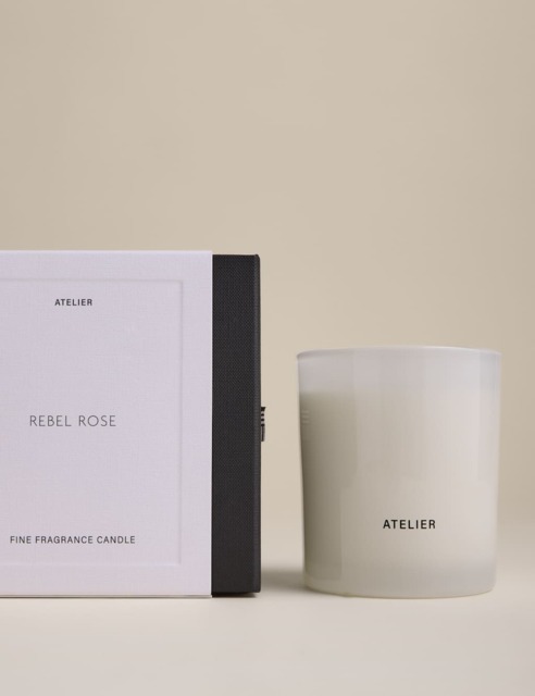 Atelier Rebel Rose Scented Candle Black Mix