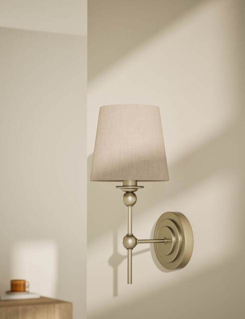 M&S Blair Wall Light Antique Brass
