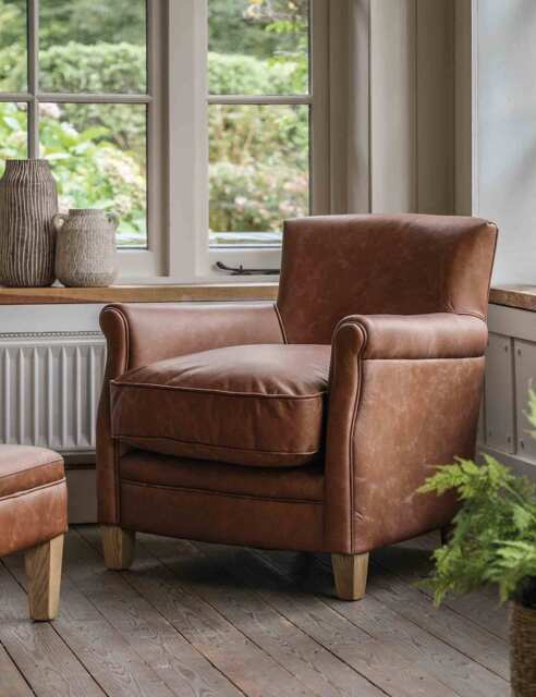 Gallery Direct Armchair Dark Brown