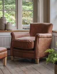 Gallery Direct Armchair Dark Brown