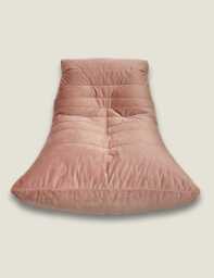 Kaikoo Velvet Beanbag Chair Pink