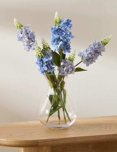 M&S Medium Bouquet Vase Clear