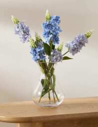 M&S Medium Bouquet Vase Clear