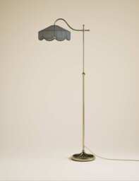 M&S Winnie Pleated Floor Lamp Antique Brass