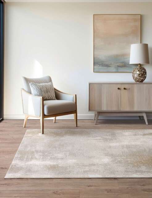 Asiatic Stellar ST01 Abstract Rug Beige