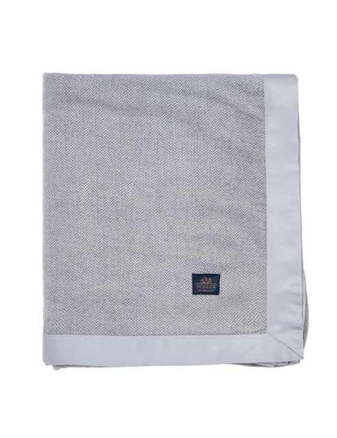 Bedeck of Belfast Pure Wool Ellis Throw Silver Mix