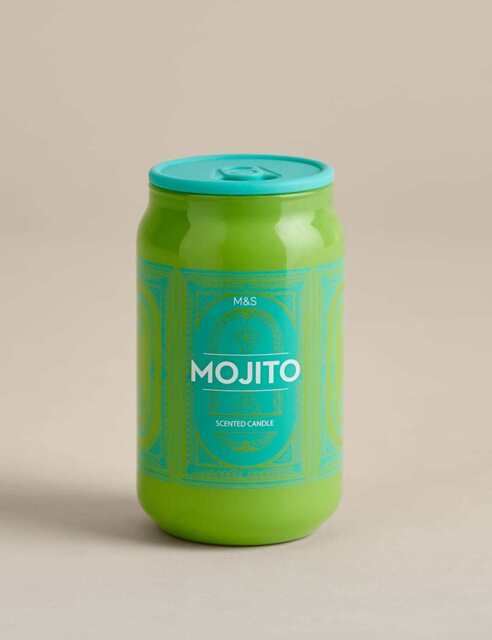 M&S Mojito Tinny Scented Candle Multi