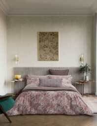 Bedeck of Belfast Pure Cotton Katara Umma Quilted Throw Burgundy