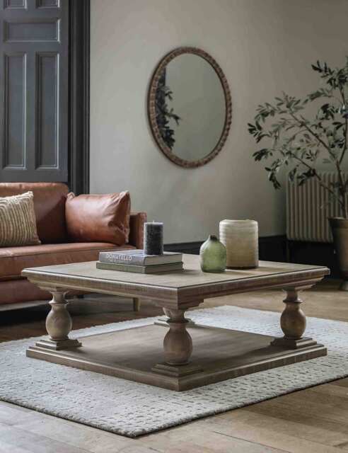 Gallery Direct Vancouver Rectangular Wood Coffee Table Natural