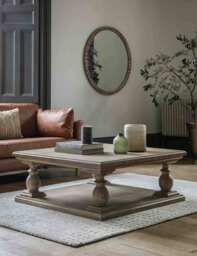 Gallery Direct Vancouver Rectangular Wood Coffee Table Natural
