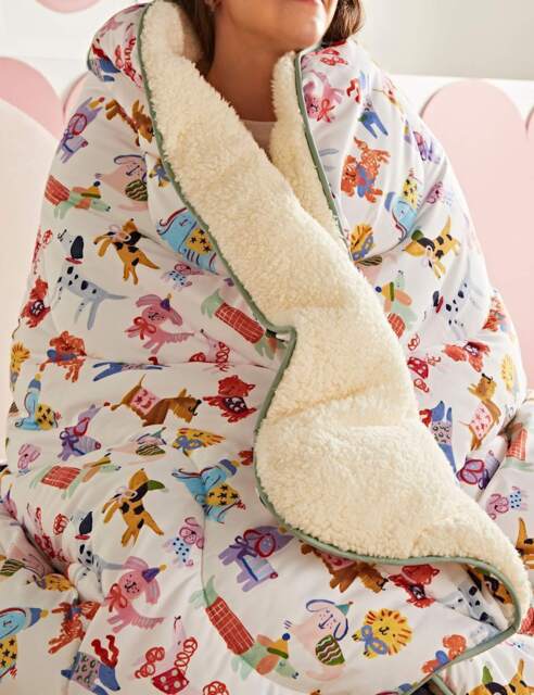 Nightlark Fleece Eleanor Bowmer Throw Multi