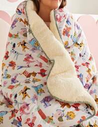 Nightlark Fleece Eleanor Bowmer Throw Multi