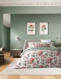 Bedeck of Belfast 2 Pack Pure Cotton Elswyth Square Pillowcases White Mix