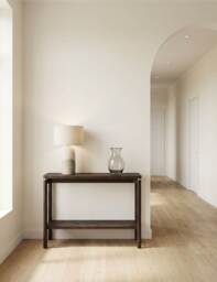 Royalcraft Arka Dark Wood Console Table Natural