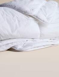 M&S Luxury Down Alternative 10.5 Tog Duvet White
