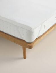 Sleep Solutions Memory Foam Contour 6cm Mattress Topper White