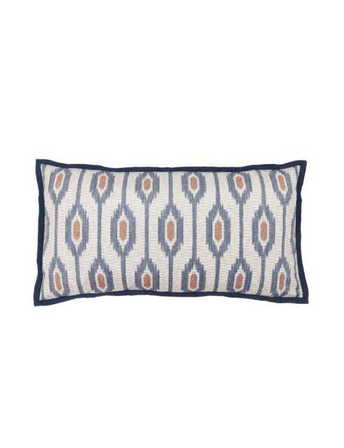 Bedeck of Belfast Velvet Nahla Cushion Navy Mix