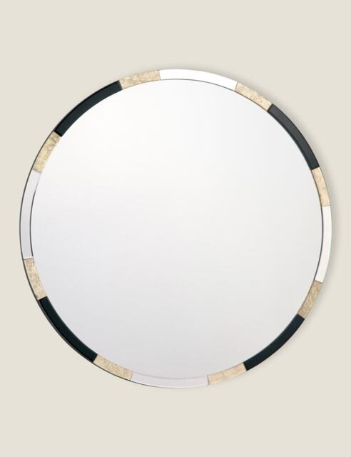 DAR Gadany Round Wall Mirror Silver