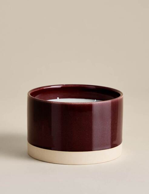 Scentiments™ Blackberry Rambles 3 Wick Candle Purple Mix