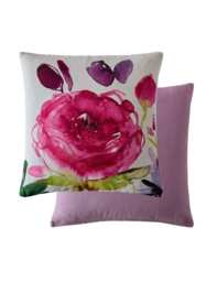 Bluebellgray Pure Cotton Floral Cushion Pink Mix