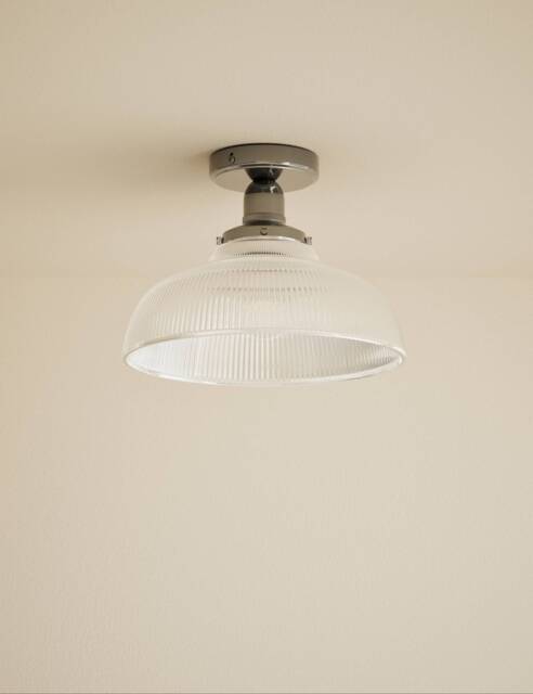 M&S Florence Flush Ceiling Light Chrome