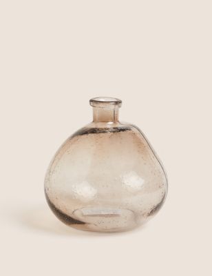 M&S Medium Bottle Vase - Neutral, Neutral