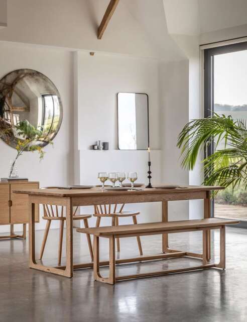 Gallery Direct Craft Extending Dining Table Natural