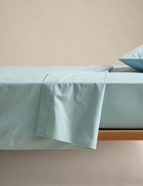 M&S Body Sensor™ Flat Sheet Blue