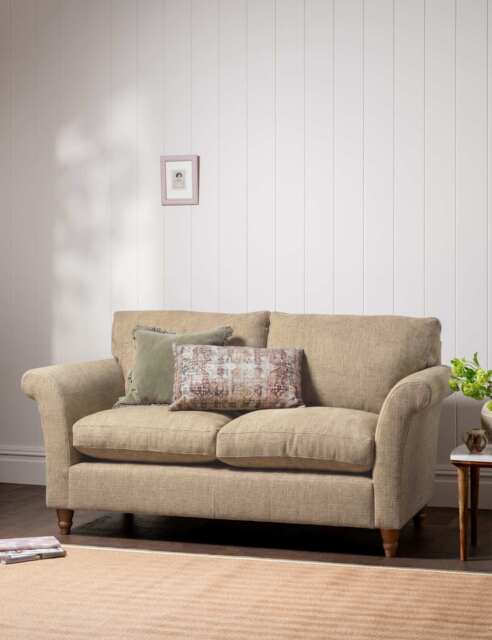 BARKER AND STONEHOUSE Amelie Fabric Medium 2 Seater Sofa Taupe