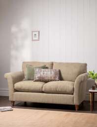 BARKER AND STONEHOUSE Amelie Fabric Medium 2 Seater Sofa Taupe