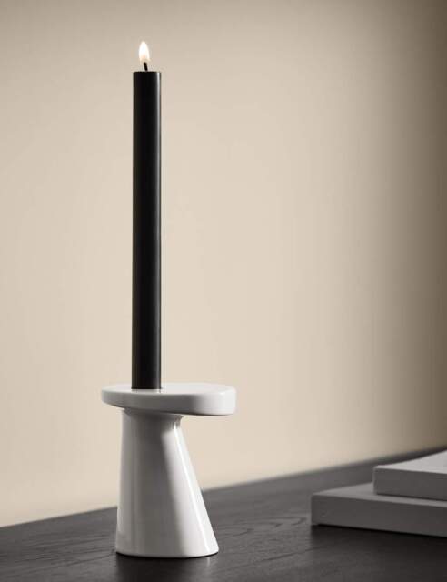 M&S X Kelly Hoppen Set of 4 Dinner Candles Black