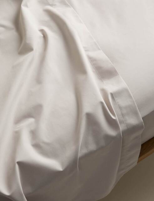 M&S Body Sensor™ Flat Sheet Silver Grey