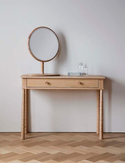 Gallery Direct Wycombe Dressing Table with Drawer Natural