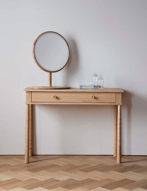 Gallery Direct Wycombe Dressing Table with Drawer Natural