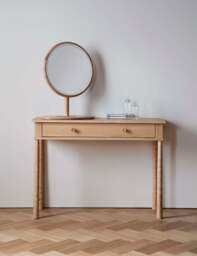 Gallery Direct Wycombe Dressing Table with Drawer Natural
