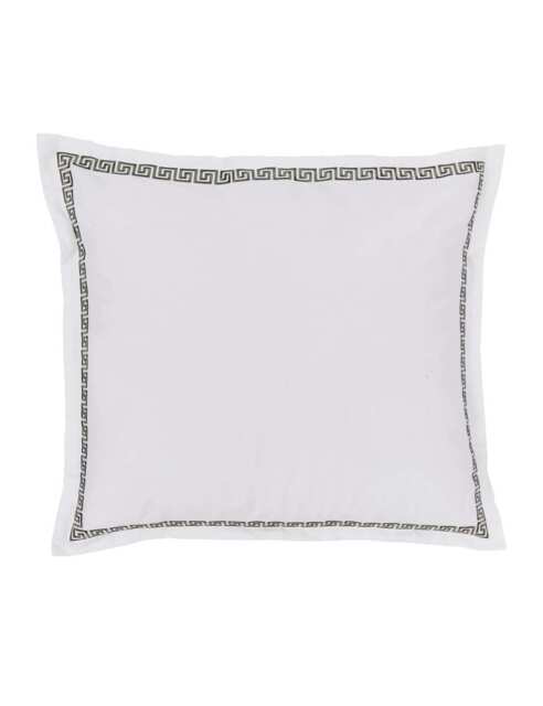Bedeck of Belfast 2 Pack Pure Cotton Yoko Square Pillowcases Green