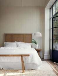 Piglet In Bed Pure Linen Duvet Cover White