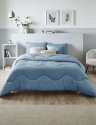 Nightlark 10.5 Tog Coverless Duvet Light Blue