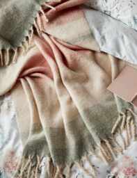 Laura Ashley Ortonby Throw Multi