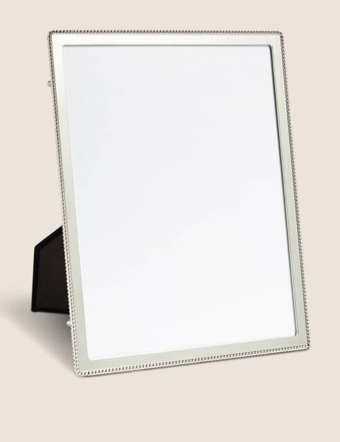M&S Emelie Beaded Photo Frame 8x10 inch Silver