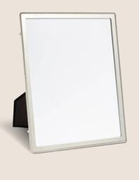 M&S Emelie Beaded Photo Frame 8x10 inch Silver